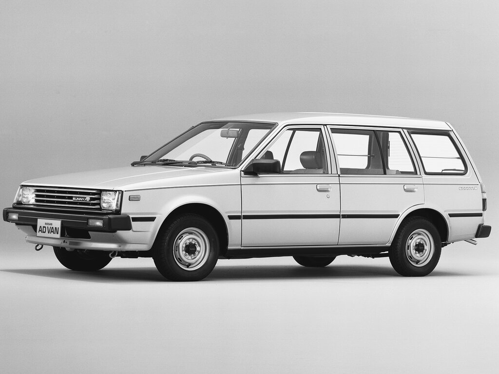 Nissan AD 1 поколение, рестайлинг, универсал (09.1985 - 09.1990)
